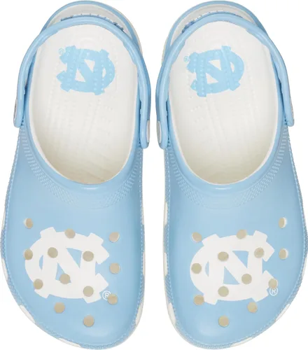Vista 7 de Crocs Zuecos universitarios clásicos unisex para adultos, Carolina del Norte, 12 hombres/14 mujeres