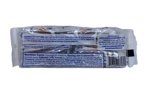 Vista 3 de providencia mini obleas (sándwich de oblea con relleno de carmelo) 5.64oz 20pc