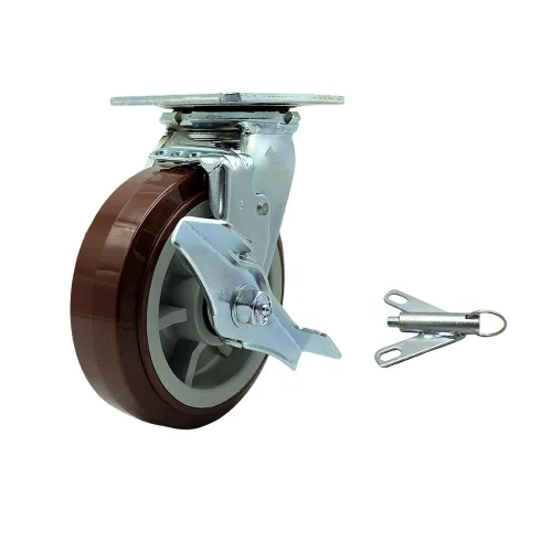 Vista 23 de CRSL4 Greenlee GMX - Juego de ruedas para carrito MA6065 GMX - Repuesto resistente - Rueda fenólica negra - Incluye 2 ruedas giratorias y 2 ruedas