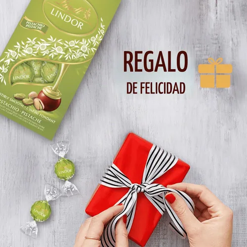 Vista 7 de Lindt Lindor Edición Limitada Trufas de Chocolate con Leche y Pistacho - Bolsa de 22 oz (625 g, 50 piezas) Chocolates Gourmet Envueltos
