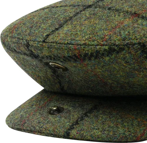 Vista 30 de Hombres Mezcla de Lana Ivy Newsboy Gorra Tweed Gatsby Cabbie Flat Hat