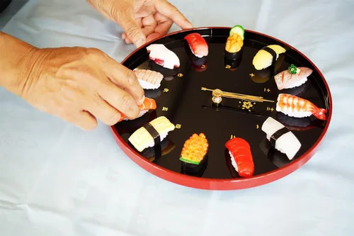 Vista 4 de flavorbox CL-27S - Reloj de sushi para visitantes extranjeros a Japón