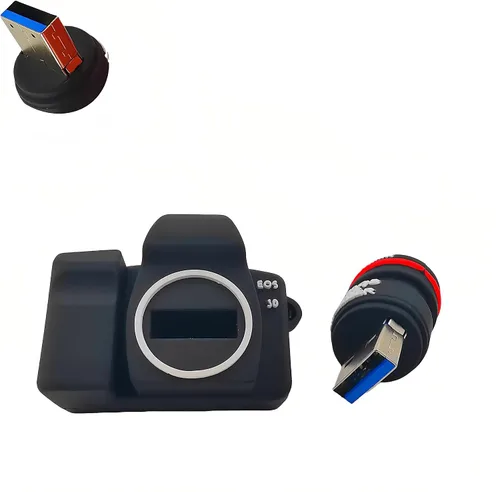 Vista 13 de USB 3.0 Flash Drive - Pen drive con forma de lápiz labial, memoria de alta velocidad, collar brillante con bolsa de joyas, gran regalo, Rosado Heart