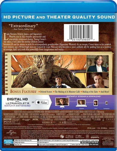Vista 2 de A Monster Calls Blu-ray