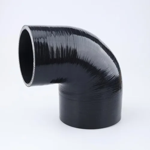 Vista 30 de AC PERFORMANCE ID de 1.35" a 1-3/16" (35 mm a 30 mm), acoplador reductor de codo de 90 grados, longitud de la pierna 3.5" (90 mm), reforzado de 3