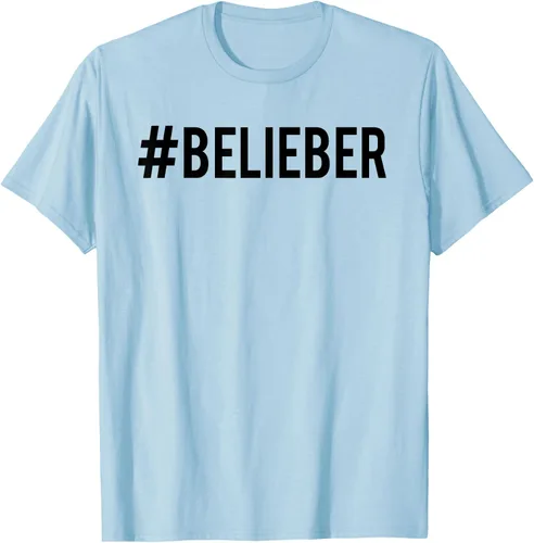 Vista 26 de Justin Bieber Camiseta oficial #Belieber Hashtag