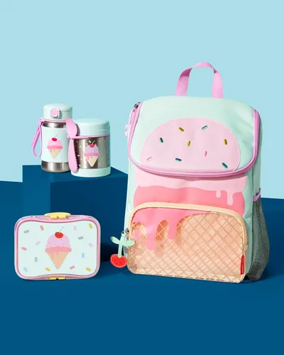Vista 2 de Skip Hop - Mochila para niños, colección Sparks, para niños de jardín de infantes de 3 a 4 años, diseño de helado