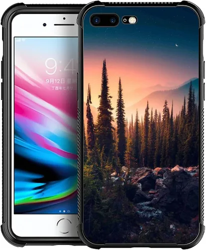 Vista 86 de Compatible con funda para iPhone 6 Plus/6s Plus,Bite Your Teeth Diseño de patrón asombroso, funda trasera dura de PC anti-arañazos y a prueba