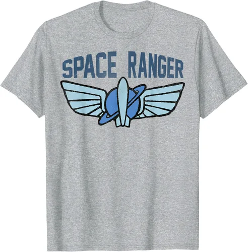 Vista 29 de Disney Pixar Toy Story 4 Buzz Lightyear Space Ranger Badge - Camiseta, Negro, S