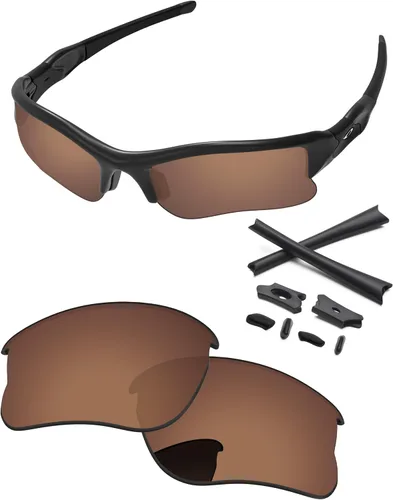 Vista 30 de Lentes de repuesto y kits de goma para gafas de sol Oakley Flak Jacket XLJ OO9009 2.480 in