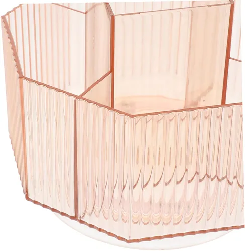 Vista 5 de DOITOOL Soporte para lápiz labial de maquillaje, organizador de brochas cosméticas de mesa, caja de almacenamiento