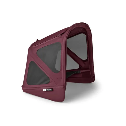 Vista 15 de Bugaboo Toldo Breezy con paneles de ventilación y mosquitera integrada, compatible con cochecitos Fox, Cangaroo, Cameleon 3 y Lynx, tela UPF 50+