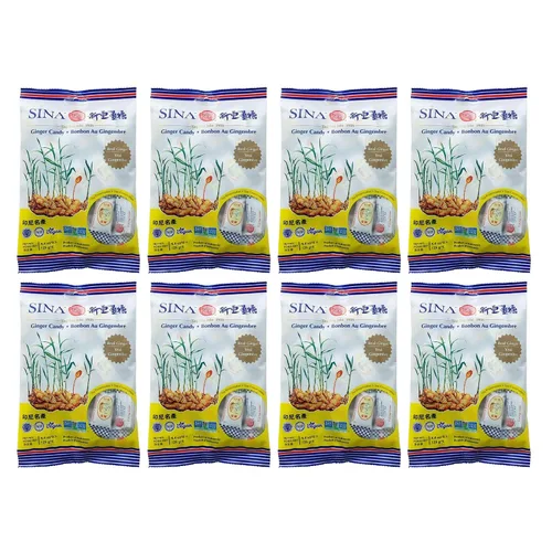 Vista 12 de Z. Emma Ting Ting Jahe Sina - Caramelo de jengibre 4.4 onzas (4.4 onzas, 2 unidades)