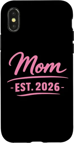 Vista 5 de Mom Est 2026 New Mother Parent New Born Child Parenthood Case for iPhone 17