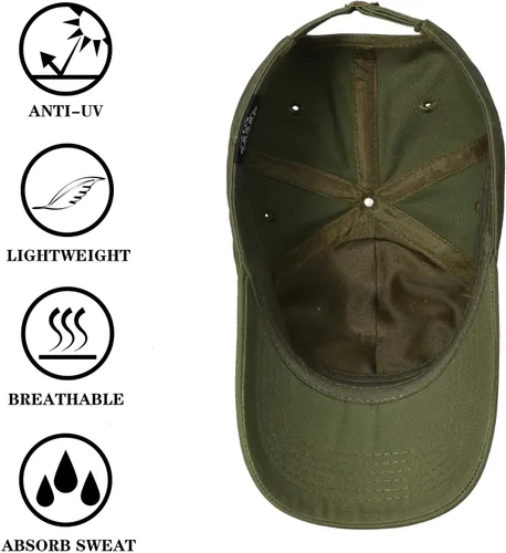 Vista 93 de IIN Gorra de béisbol con bandera estadounidense para hombres y mujeres, de perfil bajo, militar, militar, militar, para papá