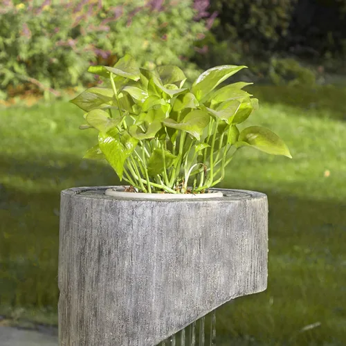Vista 8 de Glitzhome - Fuente de agua con luz LED para exteriores