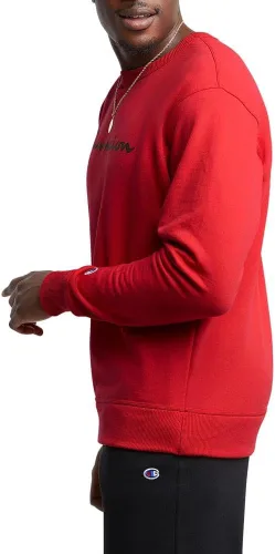 Vista 97 de Champion Sudadera de forro polar de peso medio con cuello redondo para hombre (regular o grande y alto)