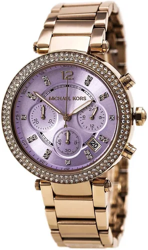 Vista 6 de Michael Kors MK6169 - Reloj Parker Oro RosaLila Mujer, Oro rosalila, MK6169 - Parker