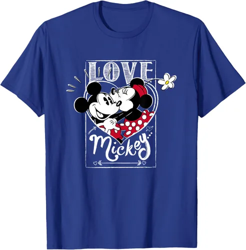 Vista 19 de Disney Mickey & Minnie Mouse Love Mickey - Camiseta para el día de San Valentín