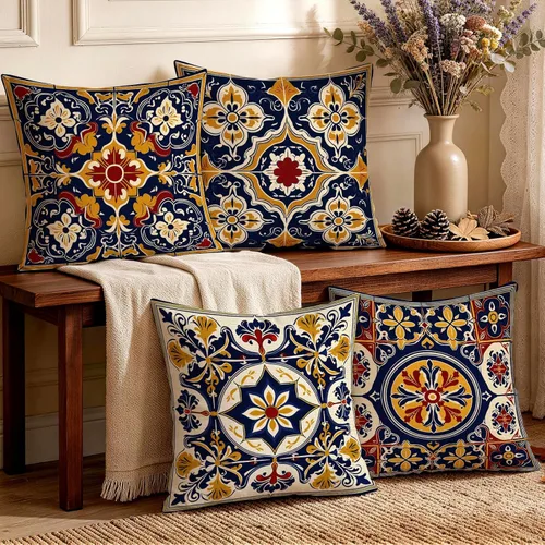 Vista 40 de OBSEDE - Fundas para cojín de mármol negro y dorado abstracto, 18 × 18 pulgadas, juego de 4, fundas para cojines de sofá, cama, salón, decoración