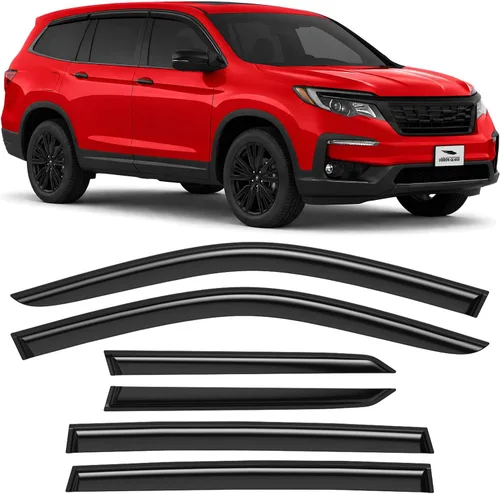 Vista 42 de Voron Glass in-Channel Rain Guards for Chevy Equinox 2018-2024 Para Equinox 18-24