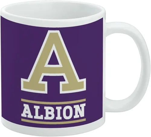 Vista 316 de Taza de cerámica con el logotipo principal de la Universidad Rider, taza de regalo novedosa para café, té y bebidas calientes, 11oz, blanca