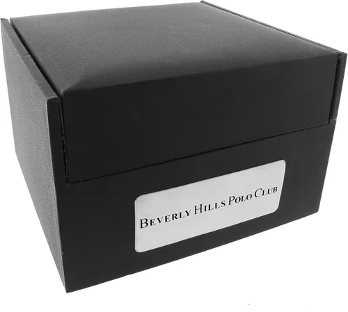 Vista 6 de Beverly Hills Polo Club Reloj de cuarzo de metal y aleación para hombre - Oro - Acero inoxidable de dos tonos con oro - Reloj casual de negocios
