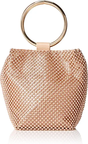 Vista 7 de Jessica McClintock Womens Gwen bola malla Anillo Wristlet Pouch Embrague