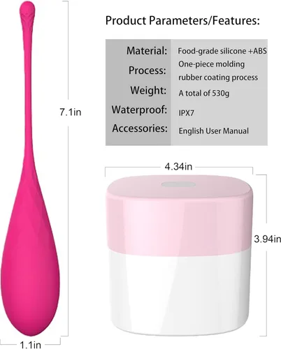 Vista 3 de 6PCS Advanced Kegel Training Set, Kegel Ejercicios Control de Peso, Diseño Integrado, Silicona de Grado Alimenticio: Sistema de Ejercicio Kegel