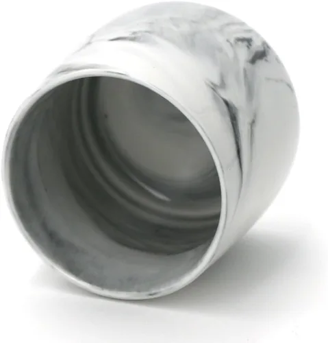 Vista 2 de Vaso de cerámica para cepillo de dientes, pasta de dientes, bolígrafos, soporte para brochas de maquillaje
