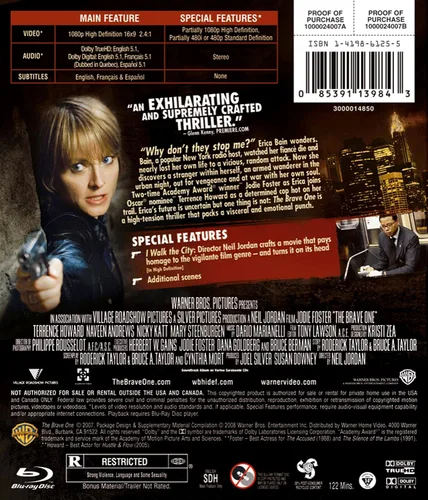 Vista 2 de The Brave One Blu-ray