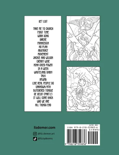 Vista 2 de Take Me To Church A Hozier-inspired coloring book