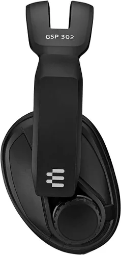 Vista 3 de EPOS I Sennheiser GSP 302 - Auriculares para juegos con micrófono de cancelación de ruido, abatibles para silenciar, cómodas almohadillas de espuma