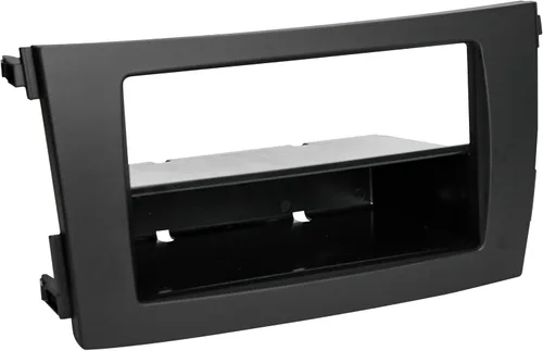Vista 3 de Scosche TA2101B compatible con Toyota Corolla ISO 2009-13 doble DIN y DIN+Pocket Dash Kit, negro