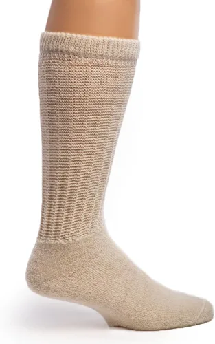 Vista 4 de WARRIOR ALPACA SOCKS Extra ancho Calcetines sueltos de alpaca Unisex Banda cómoda Crew