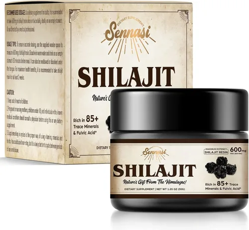 Vista 7 de Shilajit Puro del Himalaya Orgánico Resina de Shilajit - 600mg de Potencia Máxima Resina de Shilajit Natural Orgánica con 85+ Minerales Traza