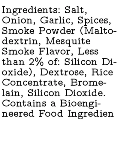 Vista 8 de Raw Essentials Texas Mesquite - Fajita ahumada – Abrasador de barbacoa audaz y ahumado para carne, pollo, camarones y verduras – Sin gluten y vegana