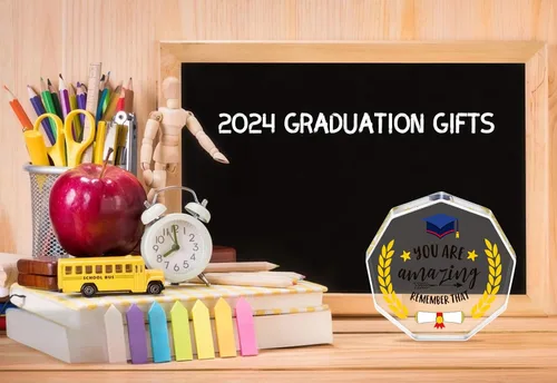 Vista 7 de WhatSign Placa de regalo de graduación 2025 – Placa acrílica de graduación de pisapapeles para clase de 2025, regalos de graduación para ella, él