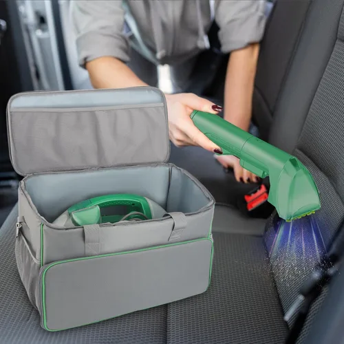 Vista 6 de Bolsa de transporte para Bissell Little Green Machine 1400B, gran capacidad Gris