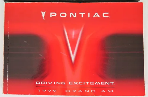 Vista 3 de 1999 PONTIAC GRAND AM Owners Manual User Guide