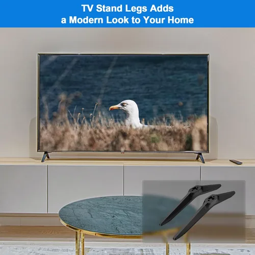Vista 3 de Patas base de soporte de TV para TCL Smart Tv-TCL Roku TV para Samsung UN32J4000AF 32 pulgadas 40 pulgadas 43 pulgadas 48 pulgadas 49 pulgadas 50