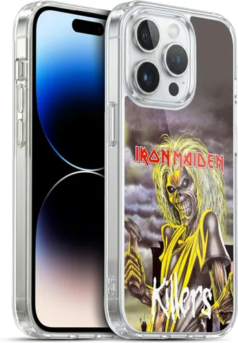 Vista 179 de Head Case Designs Funda de gel suave con licencia oficial de Iron Maiden Brave New World, compatible con Apple iPhone 7 Plus/iPhone 8 Plus Nuevo