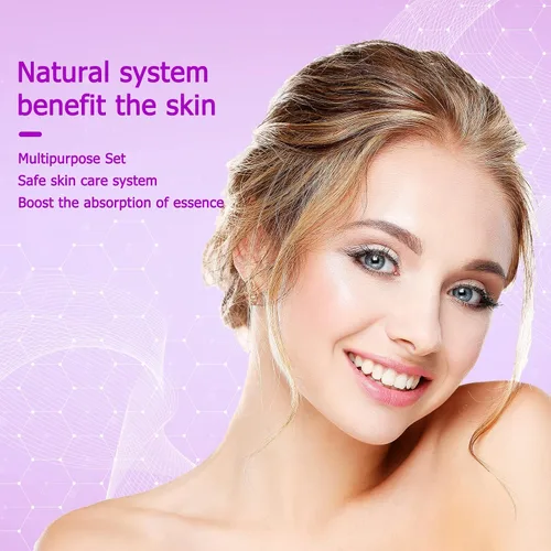 Vista 6 de YourMate Dispositivo de fototerapia Máquina de varita facial de alta frecuencia con tubos de argón para cara, barbilla, cuello, máquina facial con 4
