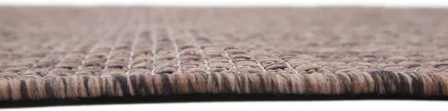 Vista 9 de Unique Loom Collection Alfombra de Área Plana Casual de Transición Sólida Jaspeada para Interiores/Exteriores