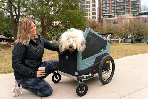Vista 3 de Burley Bark Ranger™ - Remolque de bicicleta para mascotas