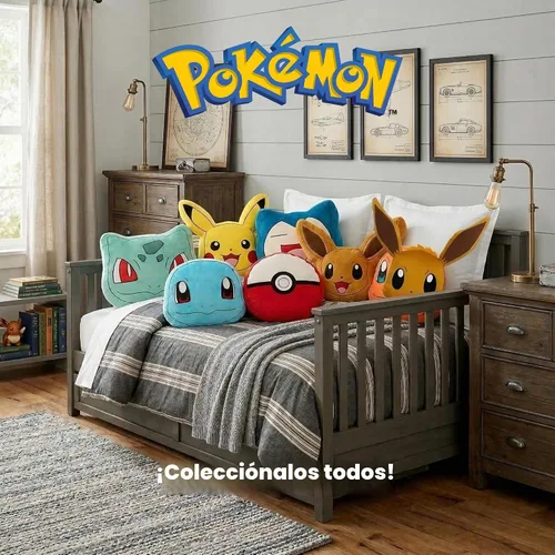 Vista 5 de Franco Pokemon Eevee Kids Bedding - Almohada de felpa súper suave, 20 pulgadas (producto oficial)