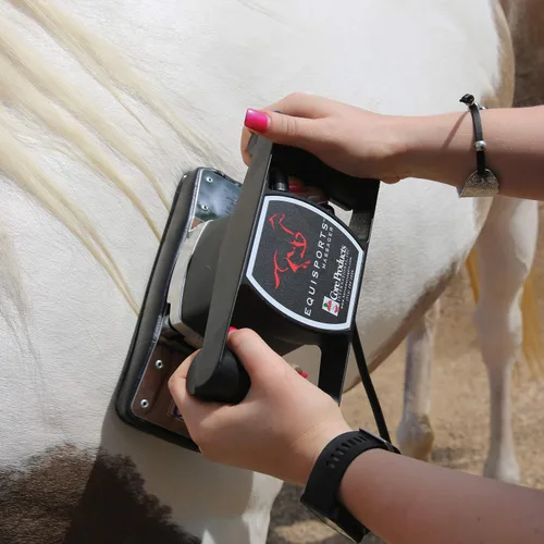 Vista 3 de Core Products Equisports Masajeador de velocidad variable calmante para tejido profundo para caballos y equinos
