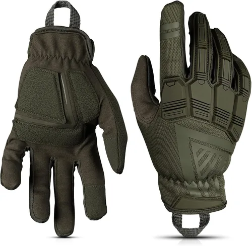 Vista 10 de Glove Station - Guantes de protección de impulso para hombre - Guantes de trabajo para pantalla táctil ideales para deportes y exteriores