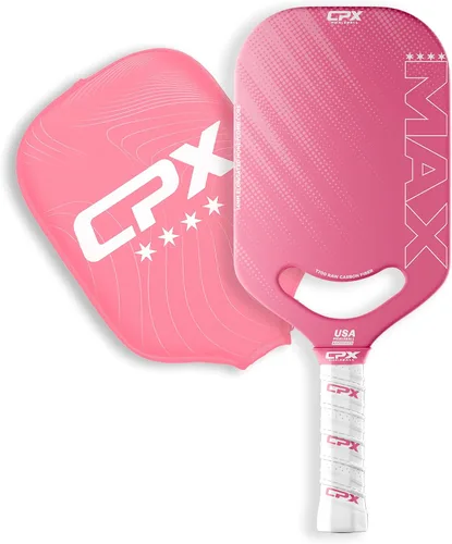 Vista 10 de CPX MAX T700 - Raqueta alargada de fibra de carbono cruda, grado profesional
