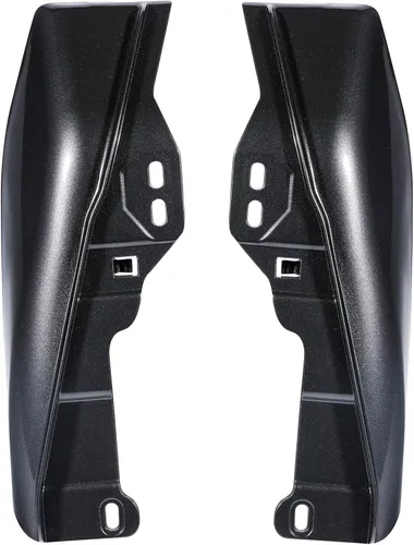Vista 20 de HR3 Auburn Sunglo & Black Hole con escudo térmico de aire con marco medio deflectores compatibles con 2019 CVO Limited FLHTKSE Adecuado para Harley